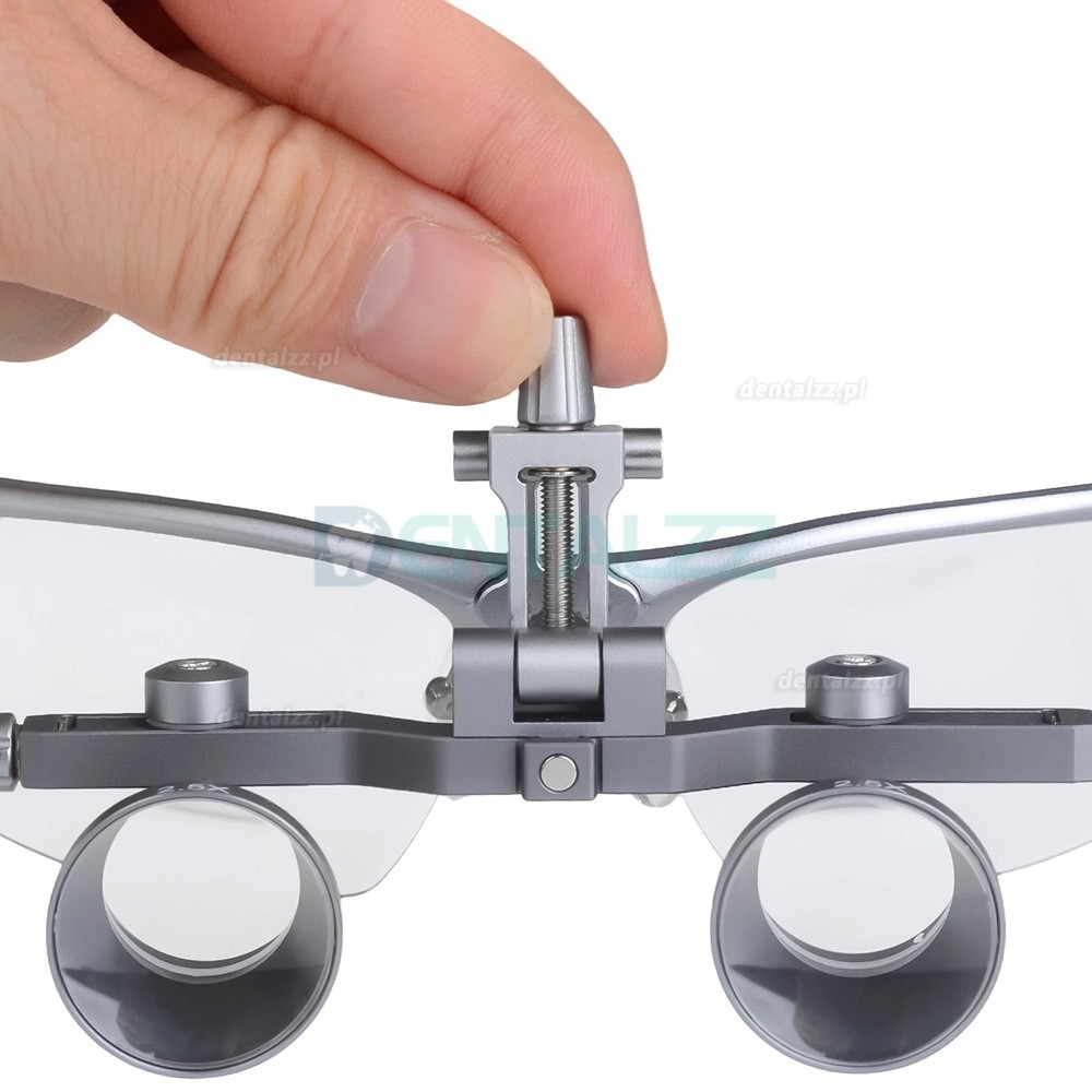 DY-118 Lupy Stomatologiczne 2.5X 450 mm Aluminiowa Oprawa Regulowany Rozstaw Źrenic